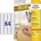Odljepljive etikete Zweckform L6021REV 45,7 x 16,9 mm – Univerzalne