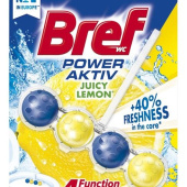 Osvježivač WC školjke Bref Power Aktiv Lemon 50g s košaricom