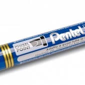 Marker permanentni Pentel N860 0,6–4,5mm kosi vrh plavi