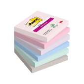Blok samoljepljiv 76x76mm 6x 90L Post-it Super Sticky Soulful 3M.654-6SS-SOUL