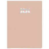 Rokovnik A4 Ponza E85 pastelno puder roza