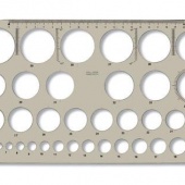 Šablona sa kružnicama P30 Koh-I-Noor